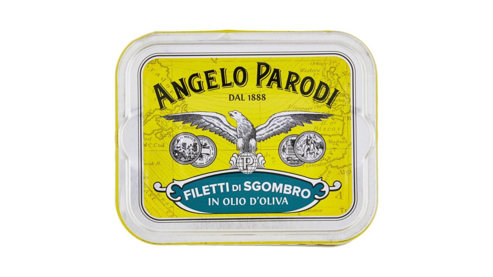 Angelo Parodi - Filetti Di Sgombro, In Olio Di Oliva