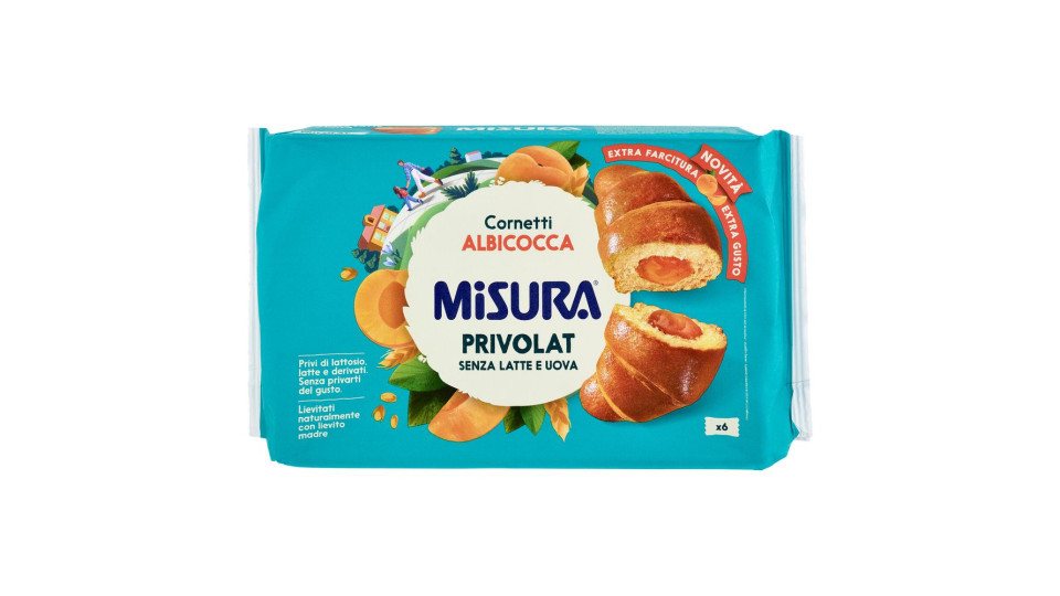 Misura, Privolat cornetti all'albicocca