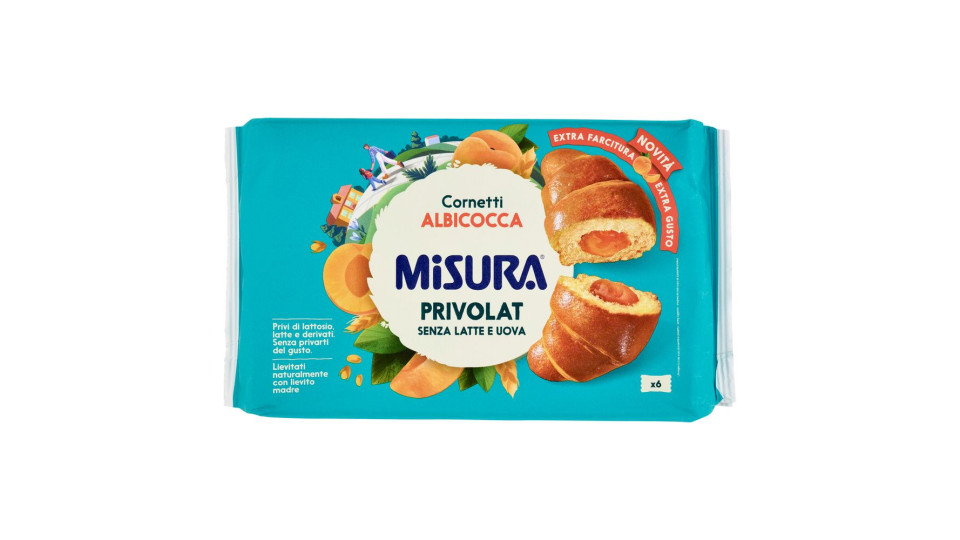 Misura, Privolat cornetti all'albicocca