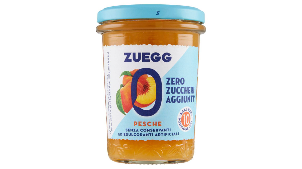 Zuegg Zero Zuccheri Aggiunti* Pesche