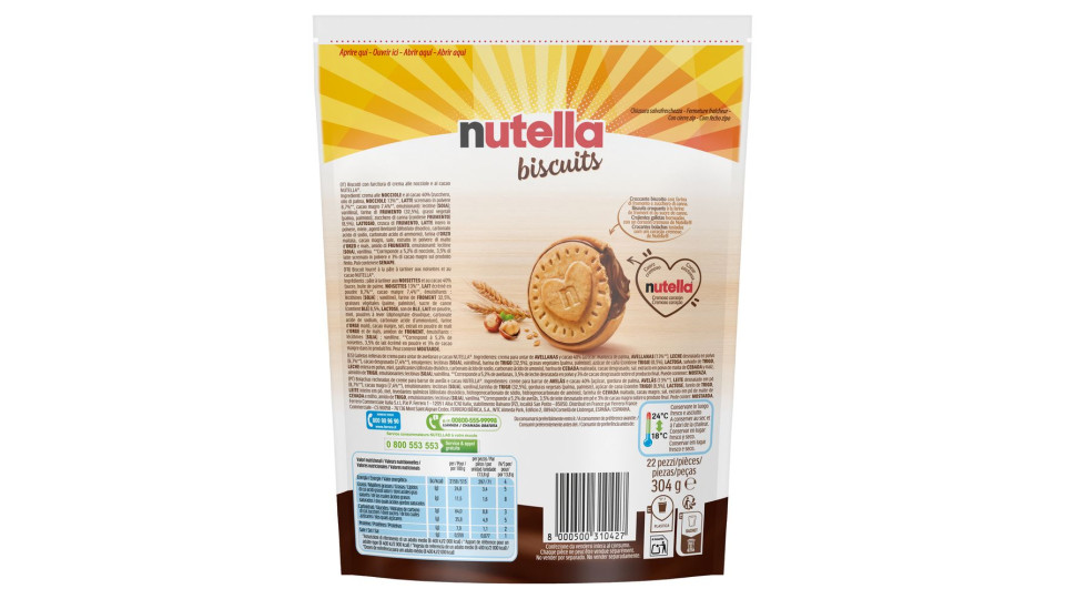 nutella biscuits