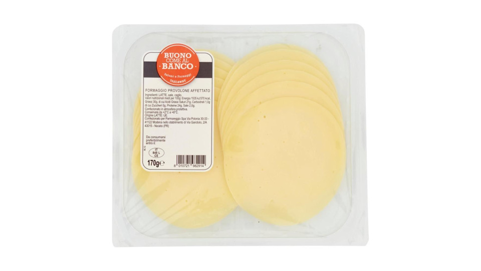 Formaggio Provolone Affettato