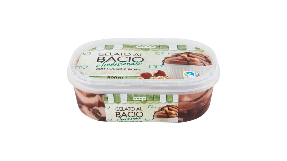 Gelato Bacio con Nocciole Intere