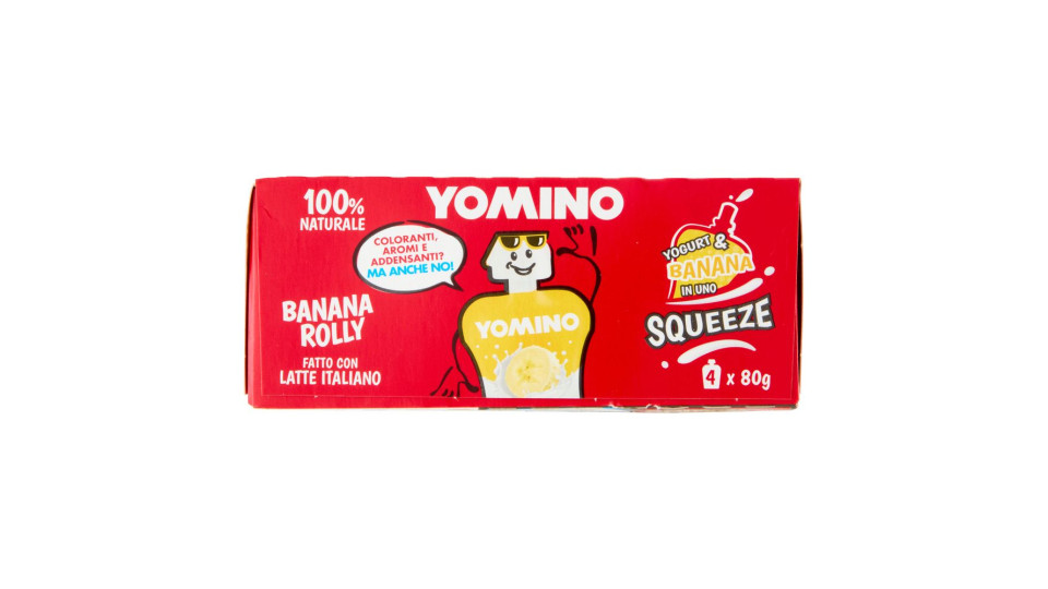 100% Naturale Banana 4x80g