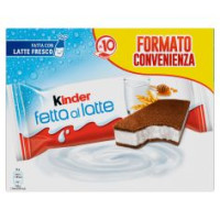 Kinder - Fetta al latte 10 pezzi