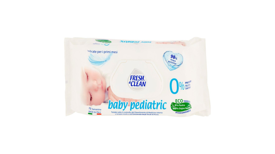 Fresh & Clean, Pediatric salviettine