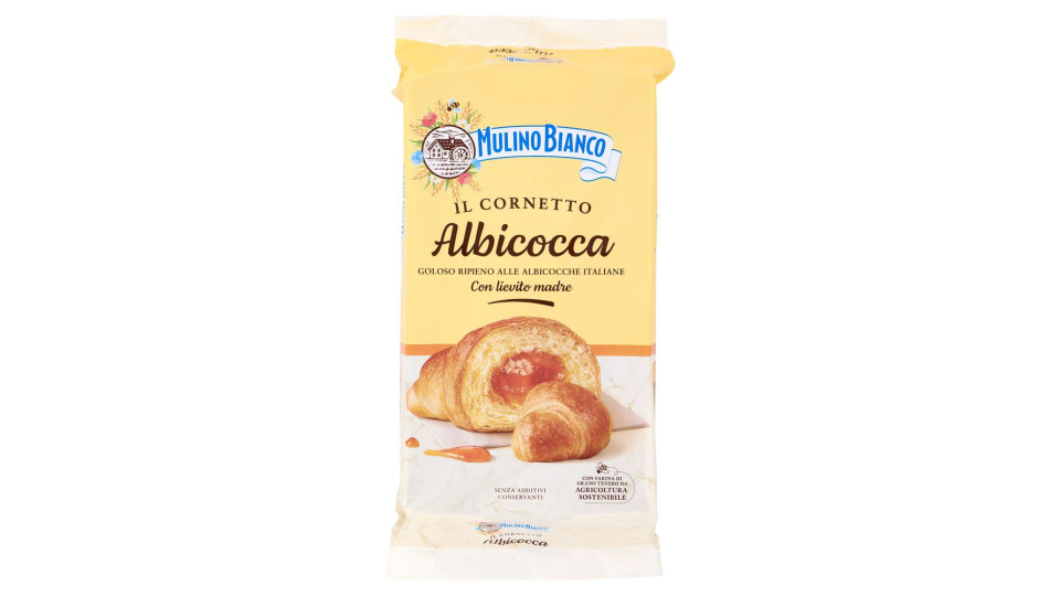 Mulino Bianco Cornetti Albicocca
