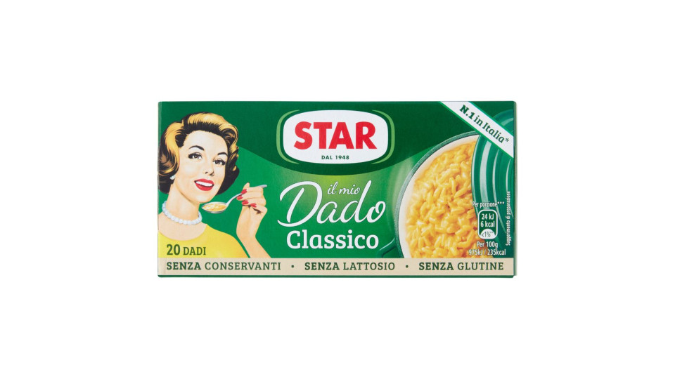 Star, il Mio Dado Classico 20 dadi