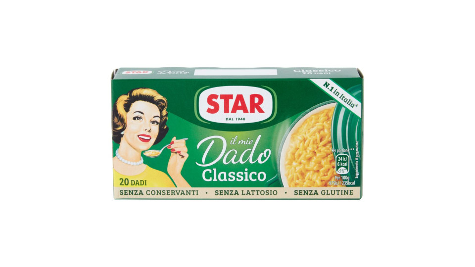 Star, il Mio Dado Classico 20 dadi