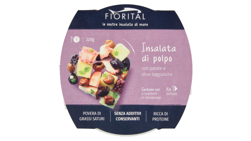 Fiorital Atelier Insalata di Polpo con Patate e Olive Taggiasche