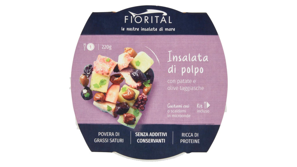 Fiorital Atelier Insalata di Polpo con Patate e Olive Taggiasche