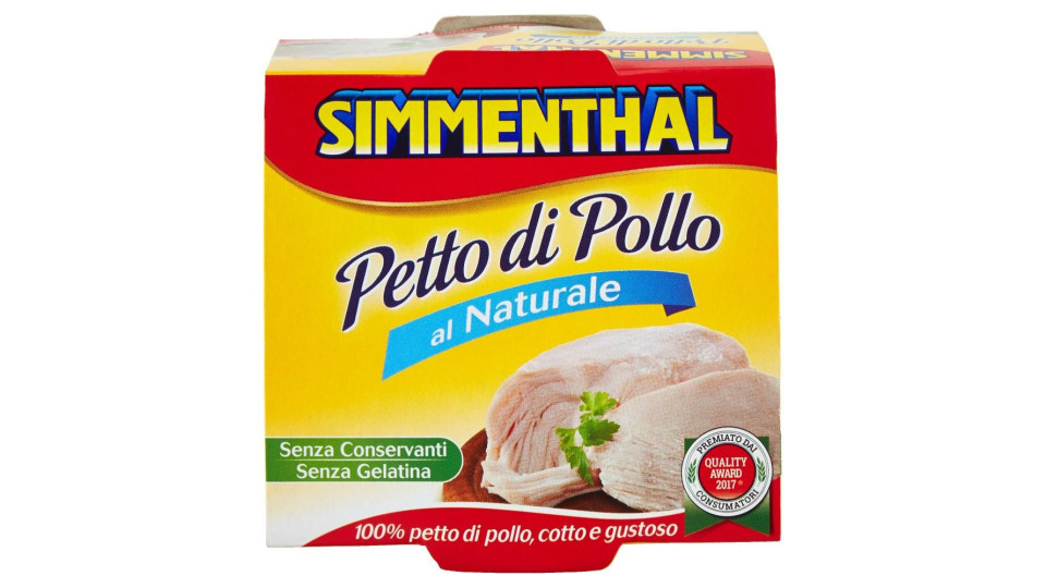 Simmenthal, petto di pollo al naturale