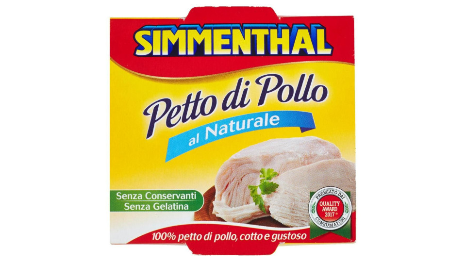 Simmenthal, petto di pollo al naturale