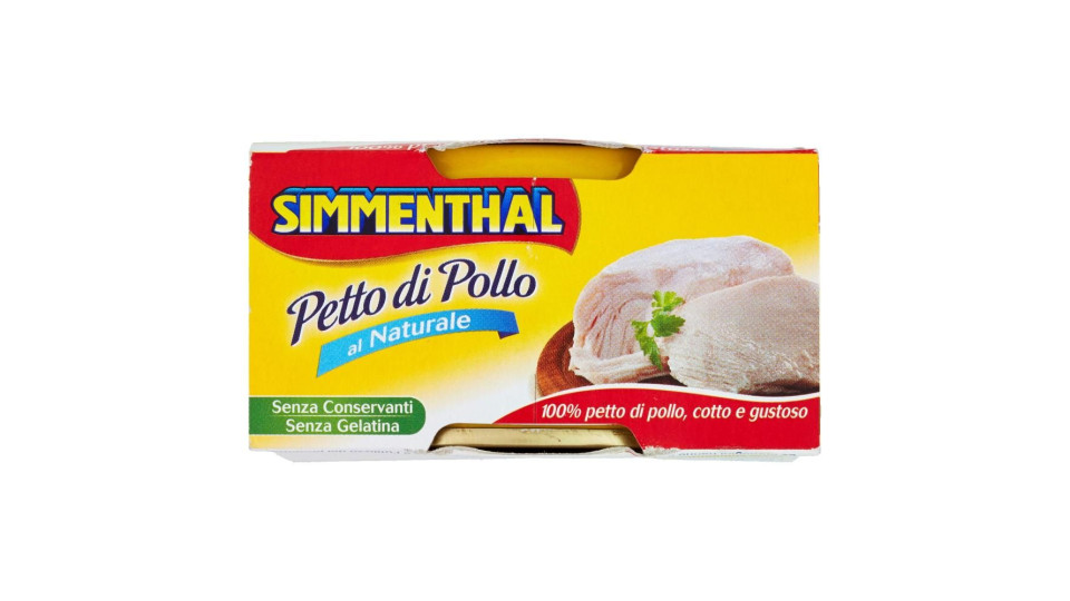 Simmenthal, petto di pollo al naturale