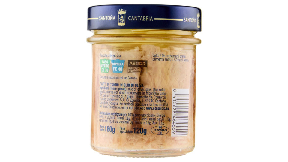 Consorcio - Filetti Di Tonno, In Olio Di Oliva