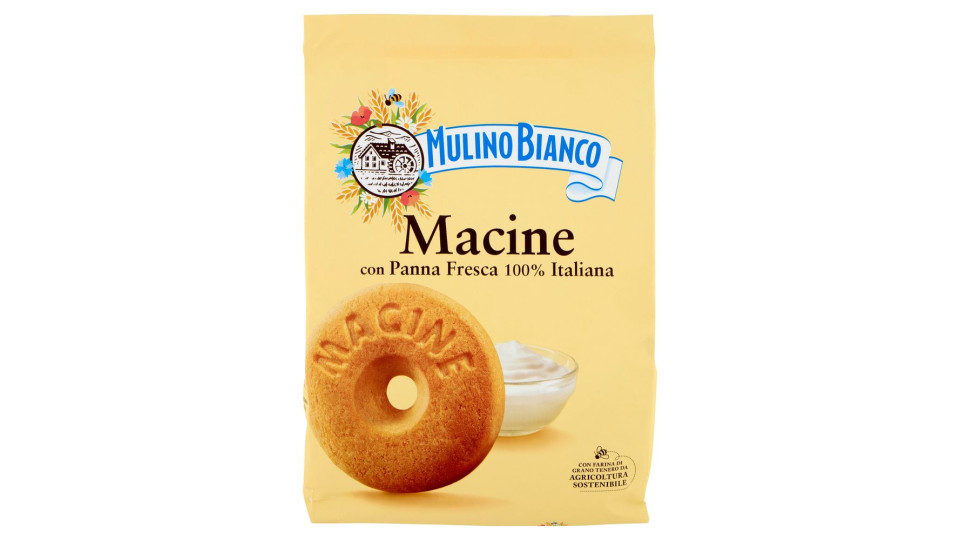 BISCOTTI MACINE CON PANNA FRESCA