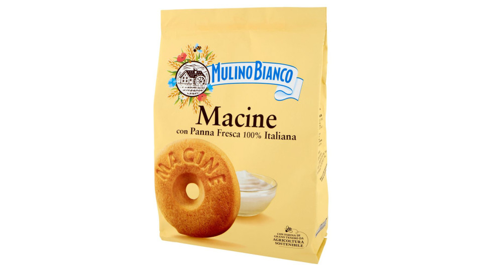 BISCOTTI MACINE CON PANNA FRESCA