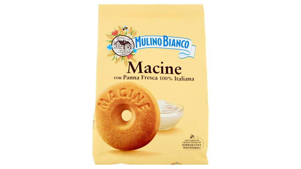 BISCOTTI MACINE CON PANNA FRESCA