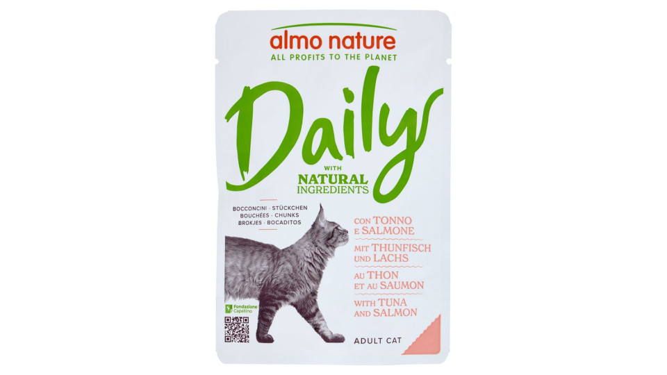Almo nature Daily menu con tonno e salmone