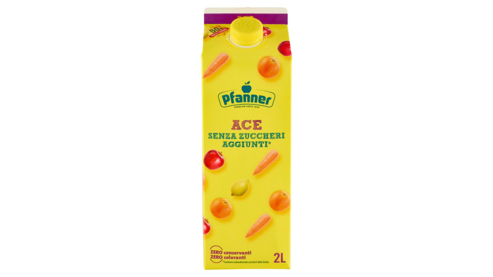 Pfanner - Succo 100% Mele, Senza Zuccheri Aggiunti - 