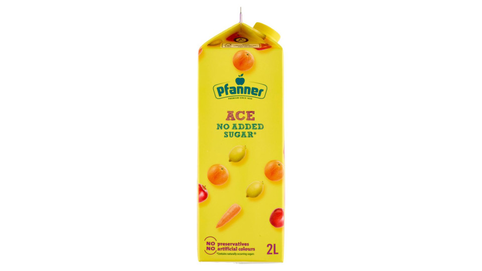 Pfanner - Succo 100% Mele, Senza Zuccheri Aggiunti - 