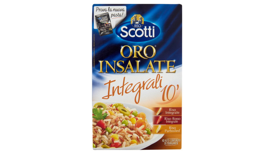 Riso Scotti, 10' riso Oro Fantasia di insalate integrali