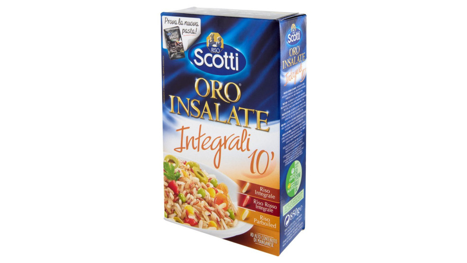 Riso Scotti, 10' riso Oro Fantasia di insalate integrali
