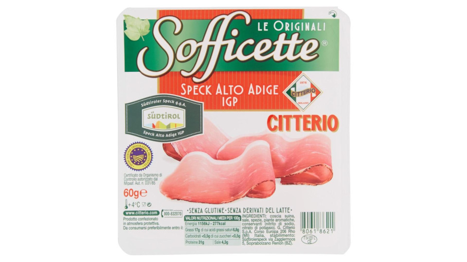 Citterio - Sofficette Speck Alto Adige