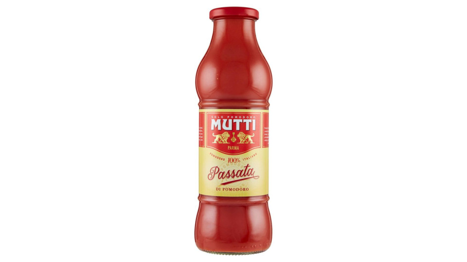 Mutti, passata di pomodoro al basilico