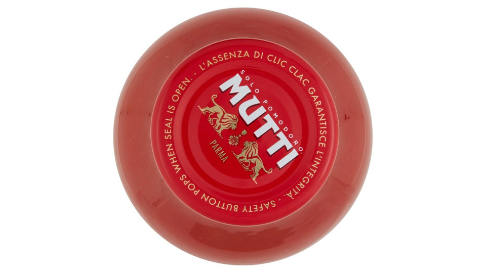 Mutti, passata di pomodoro al basilico
