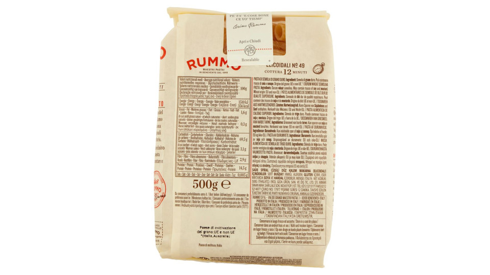 Rummo Elicoidali N° 49