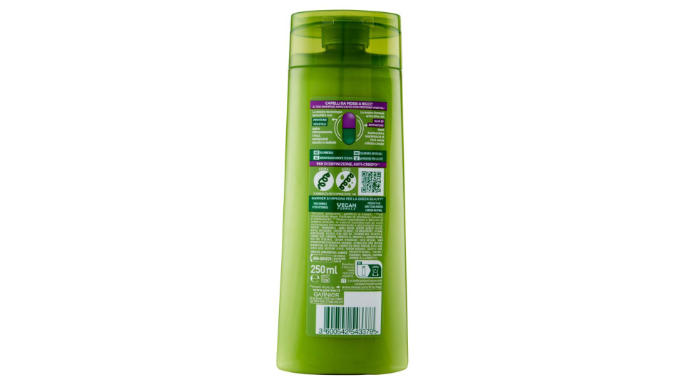Garnier Fructis Hydra Ricci Shampoo per Capelli da Mossi a Ricci