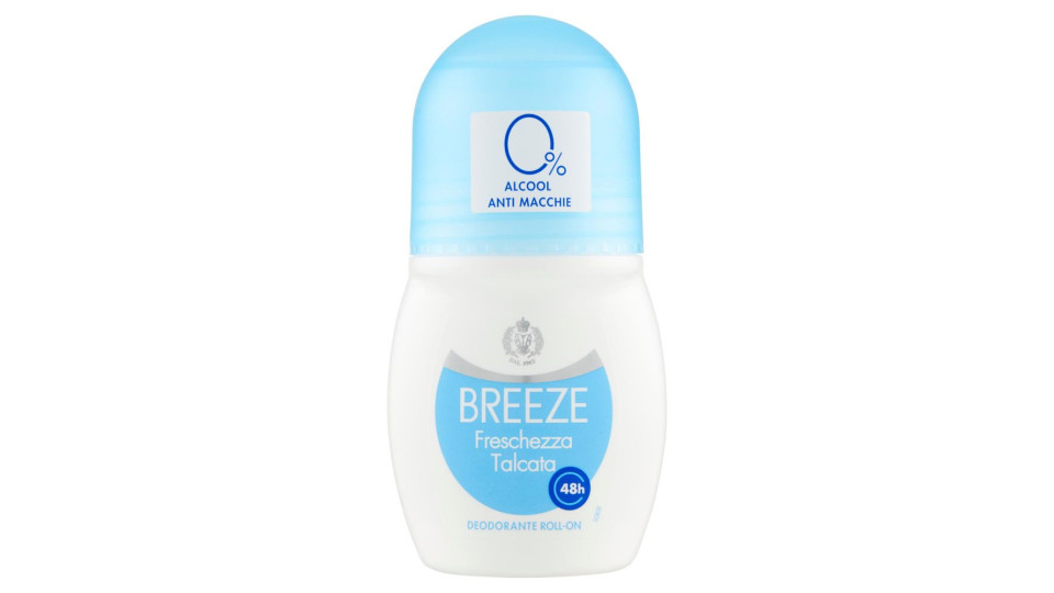 Breeze, Freschezza talcata deodorante roll-on