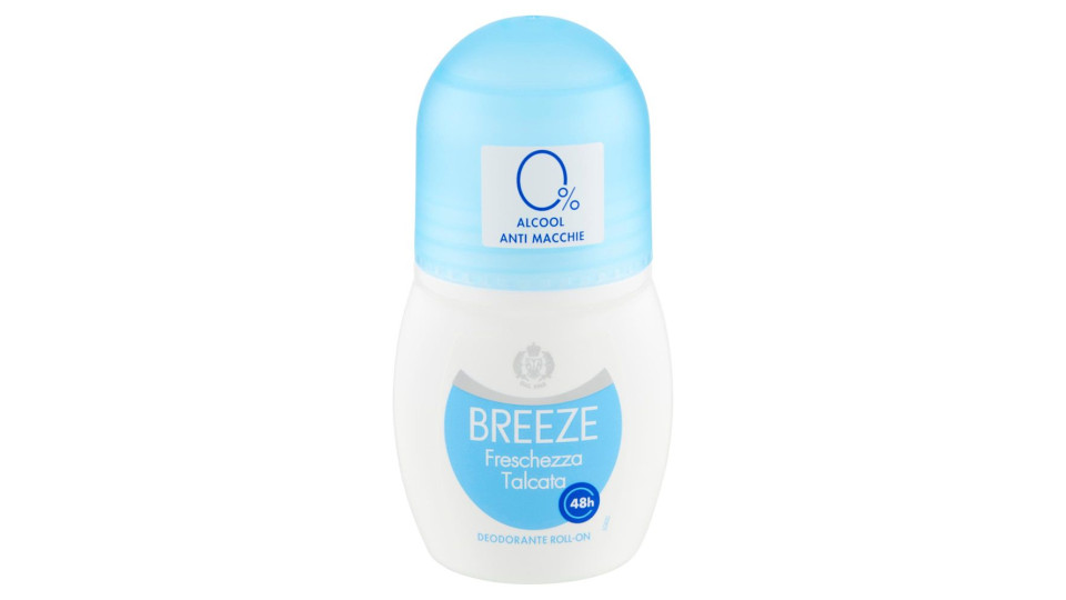 Breeze, Freschezza talcata deodorante roll-on