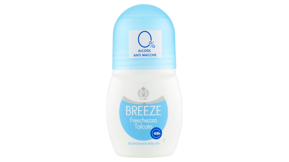 Breeze, Freschezza talcata deodorante roll-on