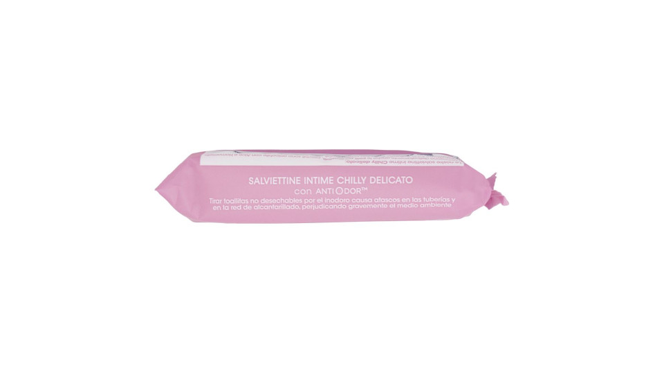 Chilly, Delicato salviettine intime pocket