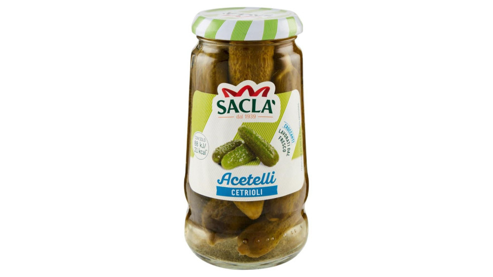 Saclà - Acetelli, Cetrioli