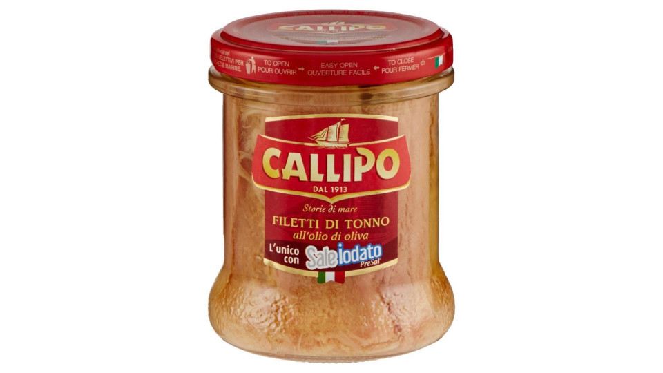 Callipo Filetti di Tonno all'olio di oliva 170 g