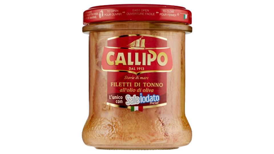 Callipo Filetti di Tonno all'olio di oliva 170 g