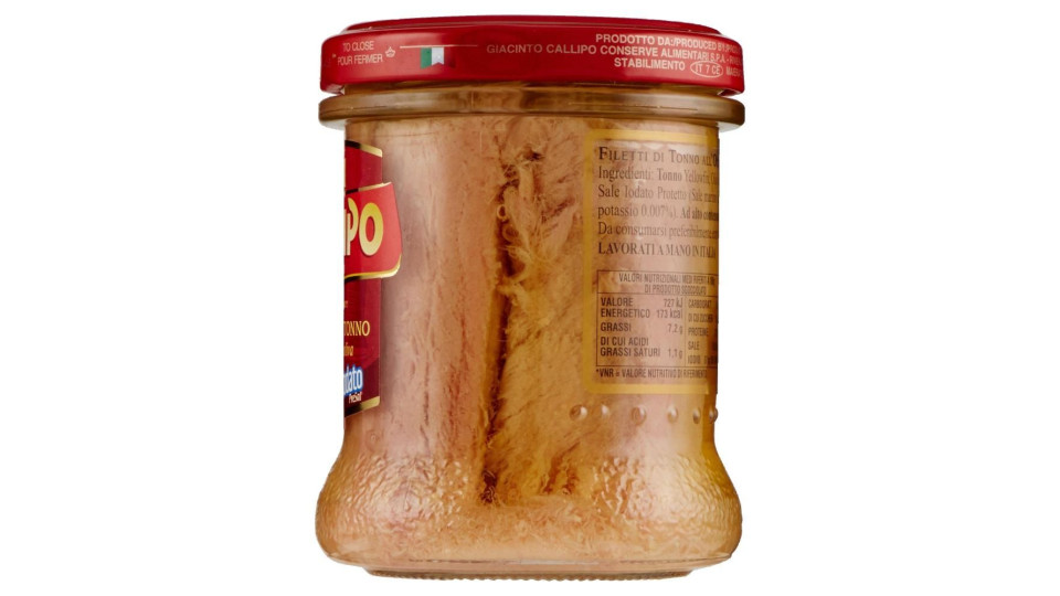 Callipo Filetti di Tonno all'olio di oliva 170 g
