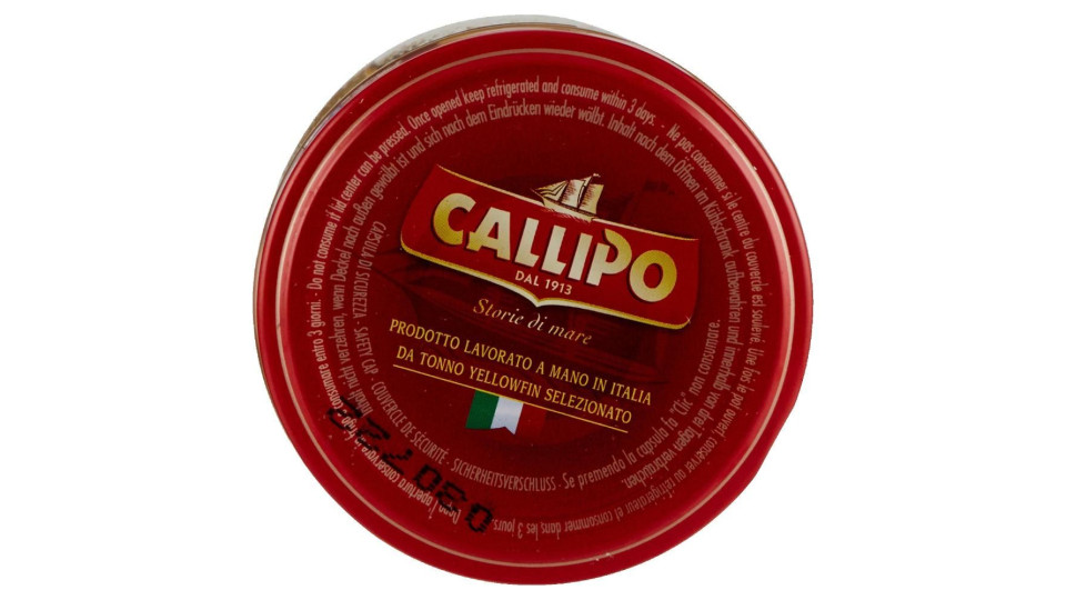 Callipo Filetti di Tonno all'olio di oliva 170 g