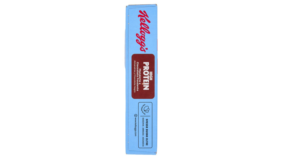 Kellogg's High Protein 25% Mandorle e Cioccolato Fondente 4 x 35 g