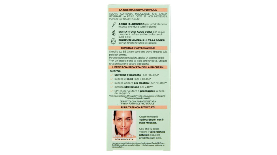 Garnier BB Cream Perfezionatore di Pelle 5in1, anti-età, tonalità medio-scura