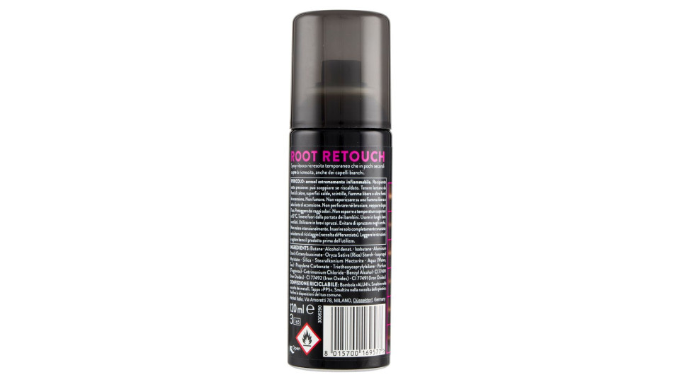 Syoss Root Retouch Colorazione Temporanea Castano 120 ml