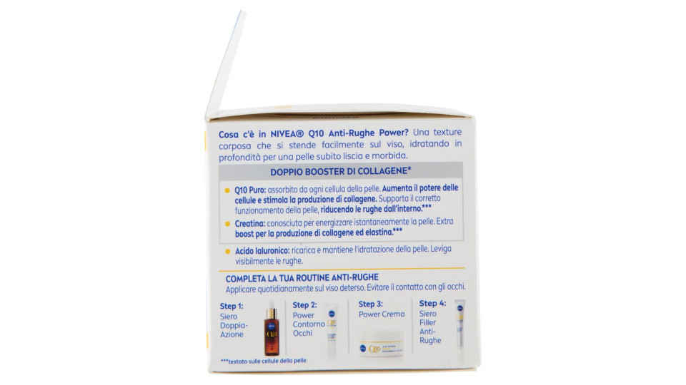 Nivea Q10 Anti-Rughe Power Crema Giorno Extra Rassodante SPF 15 Tutti i Tipi di Pelle 50 ml
