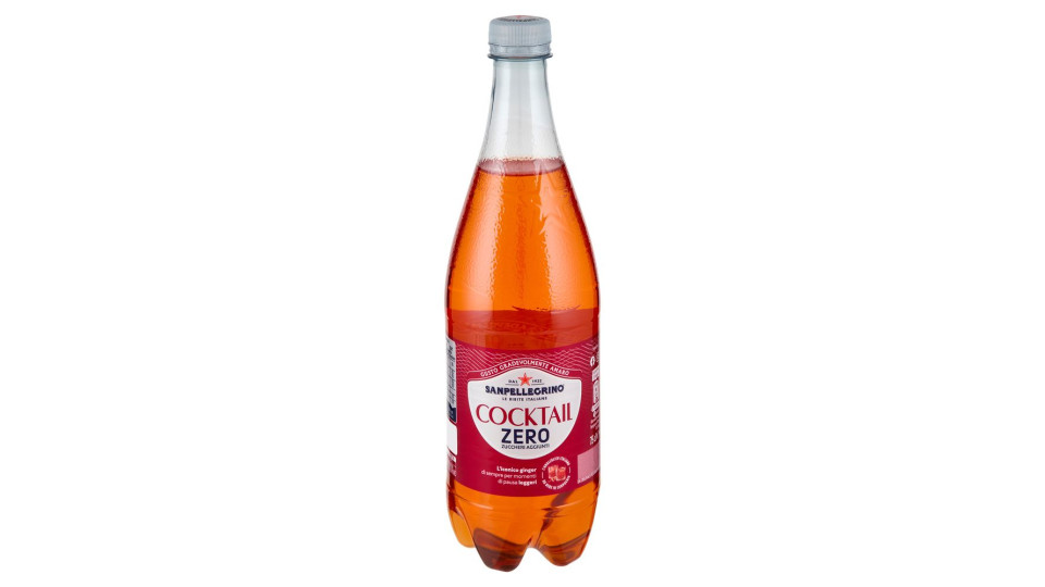BIBITE SANPELLEGRINO, Bevande Gassate, Classica Zero, Pet 75cl