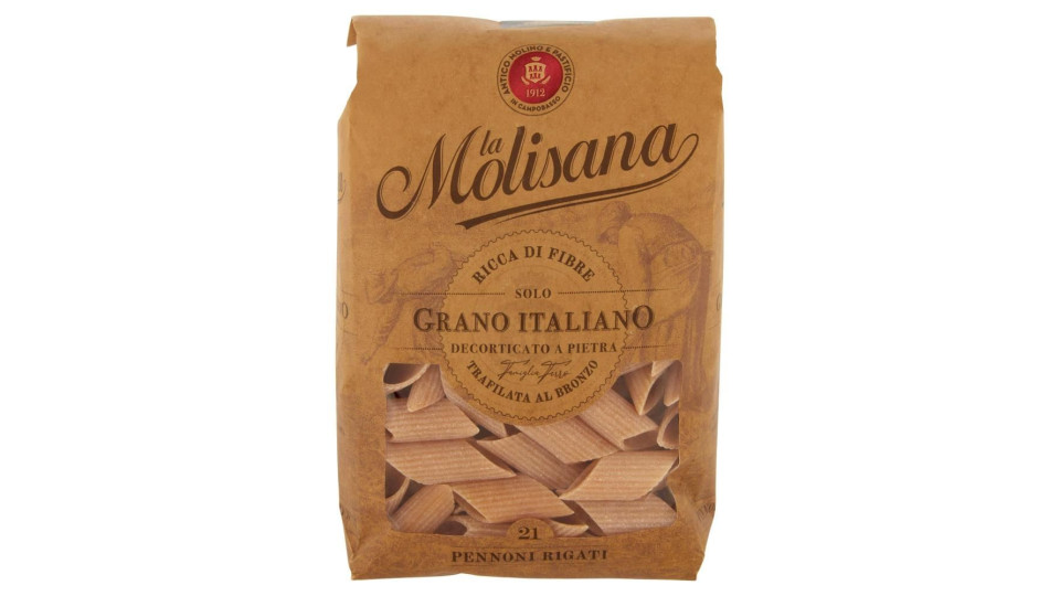 La Molisana integrale 21 Pennoni Rigati 500 g