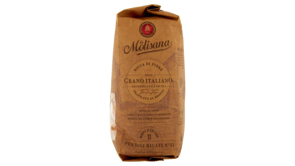 La Molisana integrale 21 Pennoni Rigati 500 g
