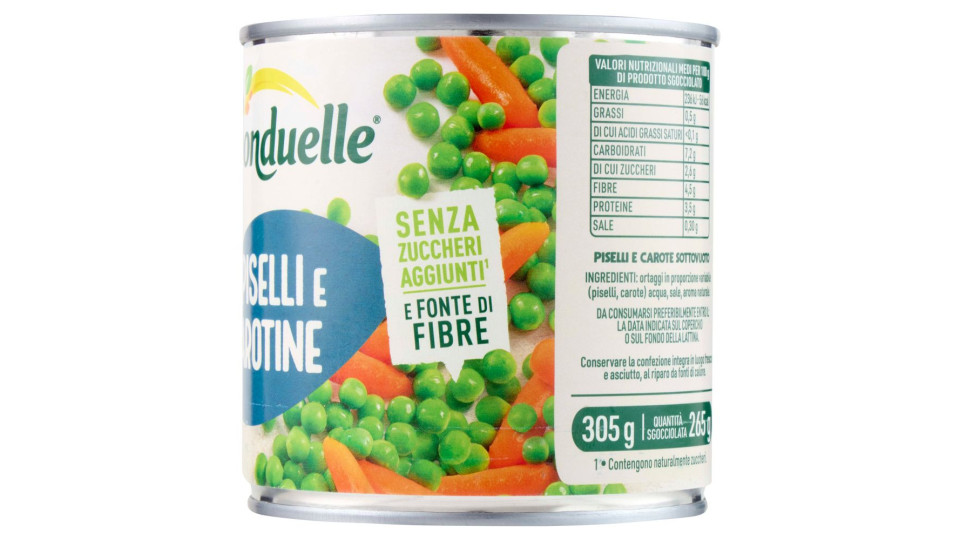 Bonduelle Piselli e Carotine 305 g