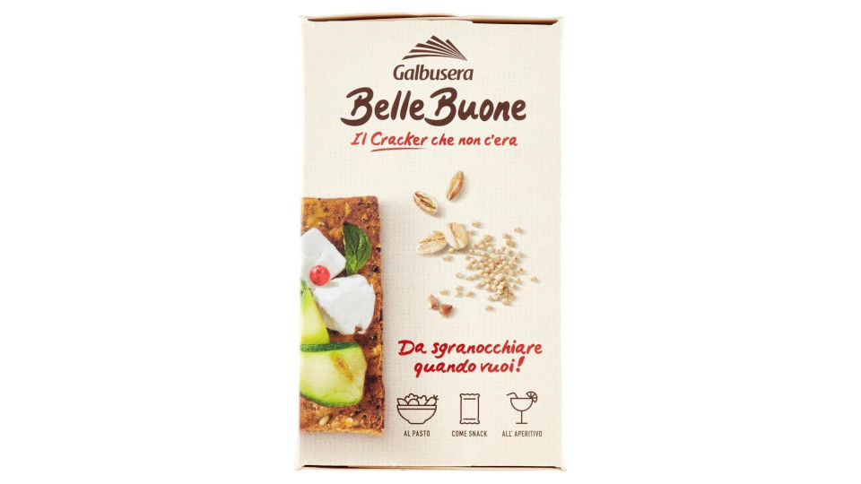 Galbusera BelleBuone il Cracker che non c'era 5 Cereali 5 x 40 g